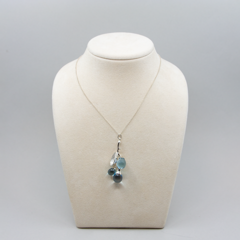 Vido Jewels-Freesia Anheng Sølv/Topaz-Norway Designs