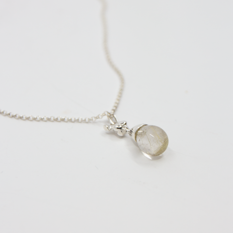Madikeri Anheng Sølv/Rutile fra vido Jewels