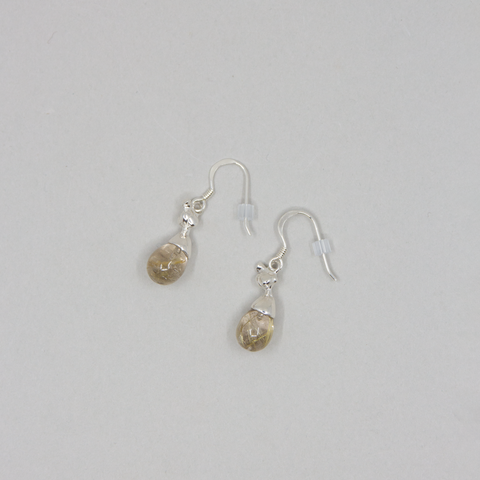 Vido Jewels-Madikeri Ørepynt Sølv/Rutilkvarts-Norway Designs