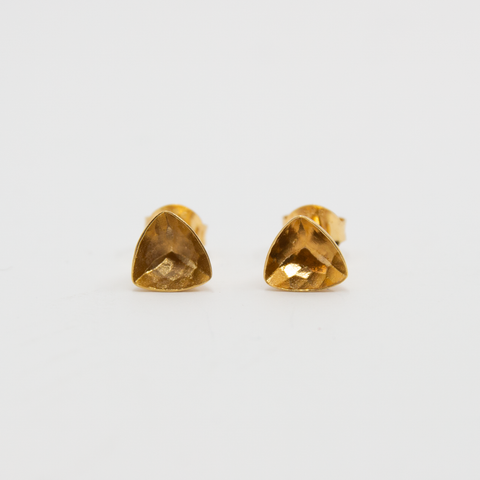 Seed Pod Ørepynt Forgylt fra Vido Jewels