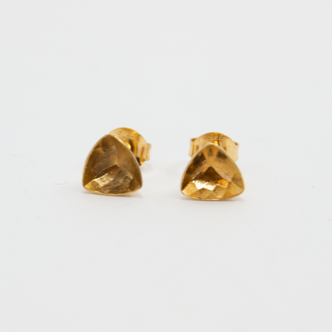 Seed Pod Ørepynt Forgylt fra Vido Jewels