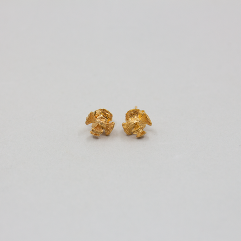 Vido Jewels-Thuja Ørepynt Stud Forgylt Sølv-Norway Designs