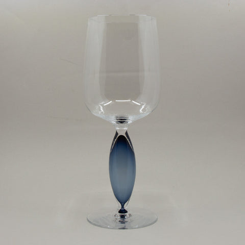 Vin-vin glass Vidar Koksvik Blå - Norway Designs.