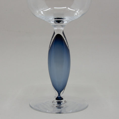 Vin-vin glass Vidar Koksvik Blå - Norway Designs