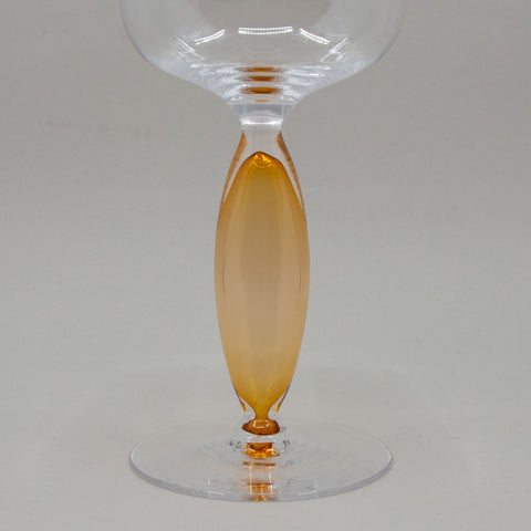 Vin-vin glass Vidar Koksvik Orange - Norway Designs