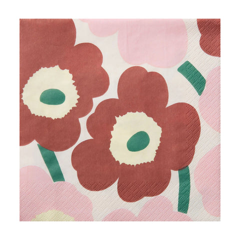 Vinding-Unikko Papirservietter 33x33cm Marimekko-Norway Designs