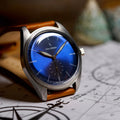 Von Doren-Runde Armbåndsur Ocean Blue-Norway Designs