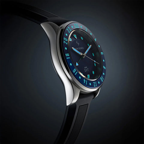 Von Doren _ URÆD GMT Armbåndsur Blå - Norway Designs
