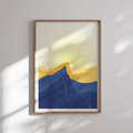 Wallstories-Plakat 50x70cm Sommerkveld i Sunnmørsalpene-Norway Designs