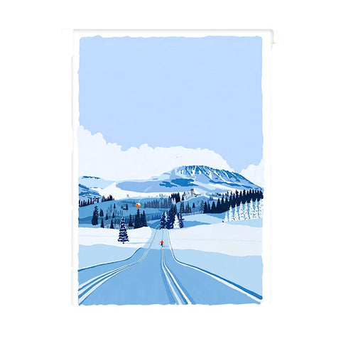 Wallstories - Kort - Vinterdrøm ved Gaustadtoppen - Norway Designs