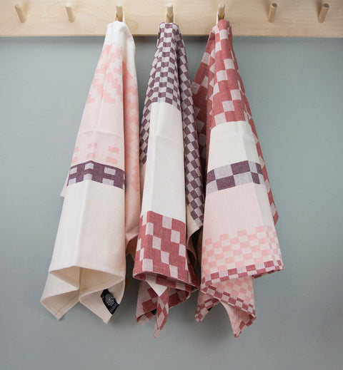 Weave kjøkkenhåndkle Rød - Norway Designs