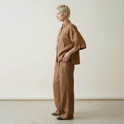 Woodling-Alette Topp Oliventre-Norway Designs