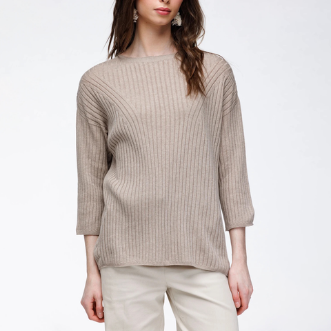 Woodling-Henrikke Genser Sand-Norway Designs