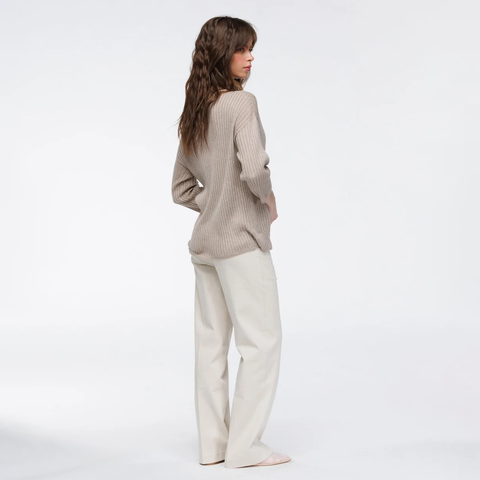 Woodling-Henrikke Genser Sand-Norway Designs