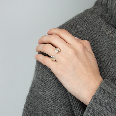 YING CHU-Hug Ring Sølv-Norway Designs