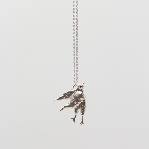 YING CHU-Migrator Halskjede Sølv-Norway Designs