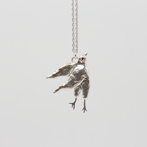 YING CHU-Migrator Halskjede Sølv-Norway Designs