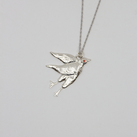 YING CHU-Migrator Halskjede Sølv-Norway Designs