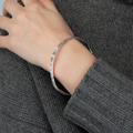 YING CHU-Sapphire Horizon Armbånd Sølv-Norway Designs