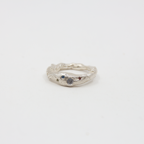 YING CHU-Waves Ring Sølv-Norway Designs