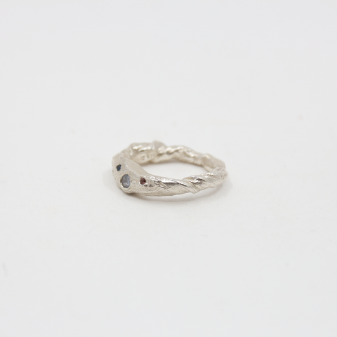 YING CHU-Waves Ring Sølv-Norway Designs