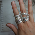 YING CHU-Waves Ring Sølv-Norway Designs