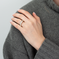 YING CHU-Waves Ring Sølv-Norway Designs