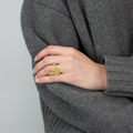 Ying Chu - Moods Ring II Forgylt Sølv - Norway Designs