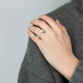 Ying Chu- Hug Ring Grå Zircon Sølv- Norway Designs