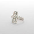 Ying Chu-Seeds Ring Rectangular Sølv-Norway Designs