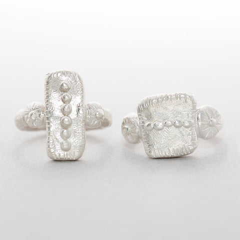 Ying Chu-Seeds Ring Square Sølv-Norway Designs
