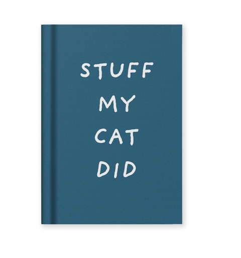 Notatbok A7 - Stuff My Cat Did