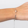 Bjørg Jewellery-Anatomic Heart Armbånd Sølv/Rosegull-Norway Designs