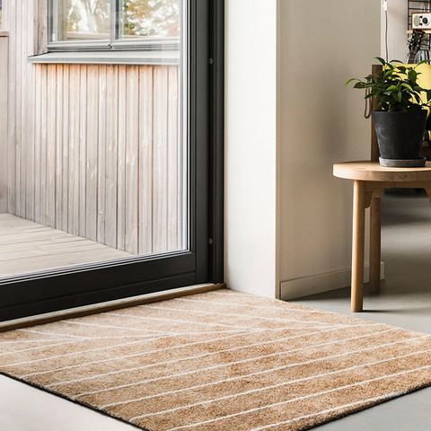 Heymat Dørmatte Eine Dawn Beige/Hvit - Norway Designs