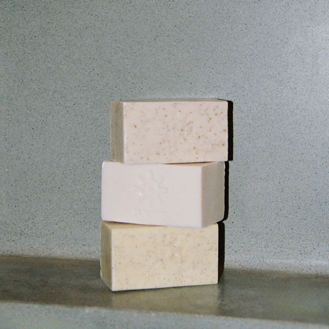 iris hantverk-Såpe 3pk Skrubb Gulrot/Mandel/Aprikos-Norway Designs