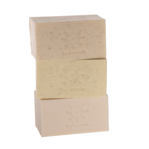 iris hantverk-Såpe 3pk Skrubb Gulrot/Mandel/Aprikos-Norway Designs