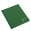 Innbundet kalender 2027 17 × 20 cm fra Bookbinders Design i fargen Clover Green