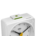 Braun Klassisk analog vekkerklokke BC02X hvit - Norway Designs