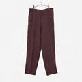 Classic Trousers fra Nygårdsanna i vinrød stripet lin