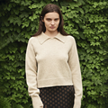 Collar Sweater ullgenser fra Nygårdsanna