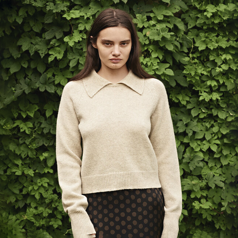 Collar Sweater ullgenser fra Nygårdsanna