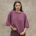 Lilla Short Sleeve Sweater i ull fra Nygårdsanna