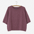 Lilla Short Sleeve Sweater i ull fra Nygårdsanna