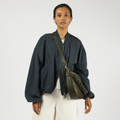 O My Bag Lana Soft Grain Leather veske i fargen moss