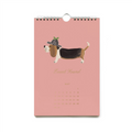 Dog of the Month veggkalender 2027 fra Rifle Paper Co. med illustrerte hunder