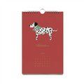 Dog of the Month veggkalender 2027 fra Rifle Paper Co. med illustrerte hunder