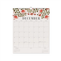 Pink Hydrangea veggkalender 2027 fra Rifle Paper Co. med blomsterillustrasjoner