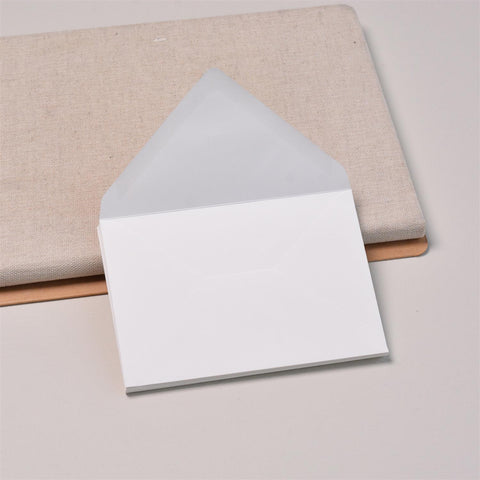 C6-konvolutter Soft White fra Stefan Papir, 10 stk