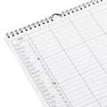 Veggkalender 2027 A4 fra Bookbinders Design i fargen dalarna blue