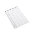 Veggkalender 2027 A4 fra Bookbinders Design i fargen dalarna blue